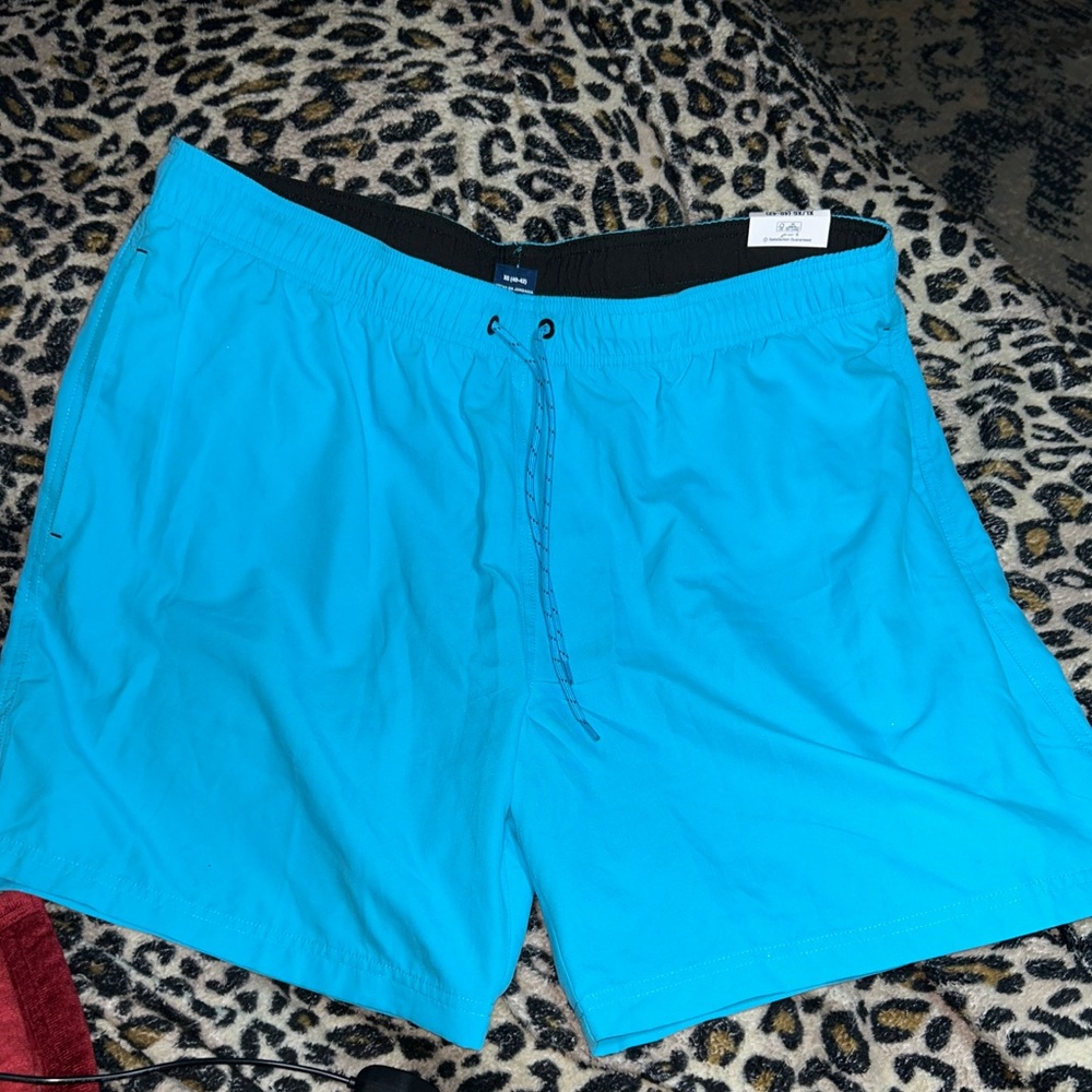 NWT George Blue Swim Trunks Size XL (40-42)